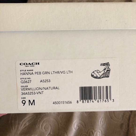 Coach Sandals - Picture 4 of 4